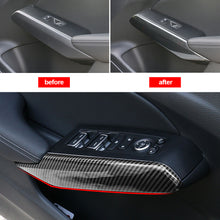 Load image into Gallery viewer, 4Pcs Car Interior Door Armrest Window Lift Switch Panel Trim Cover Window Lifter Side Trim Accessories For 11Th Honda CIVIC 2022
