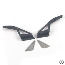 Load image into Gallery viewer, 2Pcs Carbon Fiber Car Front Door Triangle A-Pillar Speaker Cover Trim Frame Sticker Accessories For 11Th Gen Honda Civic 2022
