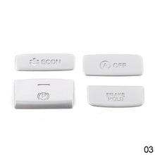 Load image into Gallery viewer, 4Pcs Aluminium Car Center Console Gear Panel Handbrake Button Cover Trim Sticker for 11Th Gen Honda Civic 2022 Accessories
