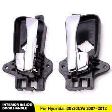 Load image into Gallery viewer, 1Pc Car Interior Inside Door Handle Driver Passenger Chrome Front Rear Left Right For Hyundai i30 i30CW 2007- 2012
