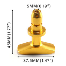 Load image into Gallery viewer, 1Pcs Universal Car Engine Oil Dipstick Pull Handle Pullhandle Aluminum Billet Auto Replacement Modification Decoration
