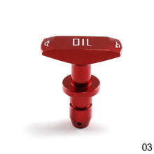 Load image into Gallery viewer, 1Pcs Universal Car Engine Oil Dipstick Pull Handle Pullhandle Aluminum Billet Auto Replacement Modification Decoration
