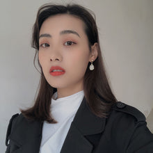 Load image into Gallery viewer, Elegant 925 Silver Needle Korea Pearl Earrings for Women Fashion Jewelry Gift
