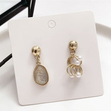 Load image into Gallery viewer, Elegant 925 Silver Needle Korea Pearl Earrings for Women Fashion Jewelry Gift
