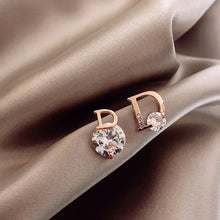 Load image into Gallery viewer, Elegance Simple Letter Rhinestone Earrings Fairy Earring for Women Jewelry Gift
