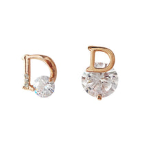 Load image into Gallery viewer, Elegance Simple Letter Rhinestone Earrings Fairy Earring for Women Jewelry Gift
