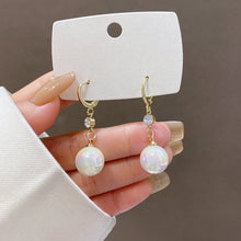 Load image into Gallery viewer, Elegance Women Rhinestone Pearl Earrings Fairy Earring Jewelry Gift
