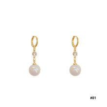 Load image into Gallery viewer, Elegance Women Rhinestone Pearl Earrings Fairy Earring Jewelry Gift
