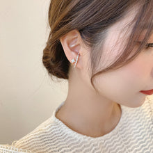 Load image into Gallery viewer, Korean Starburst Rhinestone Pearl Earrings Ear Stud Earring for Women Jewelry Gift
