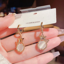 Load image into Gallery viewer, Women Lucky Bag Rhinestone Earrings Elegance Pendant Earring Jewelry Gift
