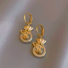 Load image into Gallery viewer, Women Lucky Bag Rhinestone Earrings Elegance Pendant Earring Jewelry Gift
