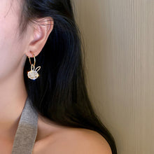 Load image into Gallery viewer, Cute Rabbit Rhinestone Pearl Earrings for Women Earring Jewelry Gift
