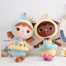 Load image into Gallery viewer, Metoo Jibao Summer Swimming Girl Doll Plush Toys for Girls Baby Birthday Gifts Cute Beautiful Doll with Dress Stuffed Toys For Kids Children's Day Gifts
