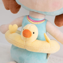 Load image into Gallery viewer, Metoo Jibao Summer Swimming Girl Doll Plush Toys for Girls Baby Birthday Gifts Cute Beautiful Doll with Dress Stuffed Toys For Kids Children's Day Gifts
