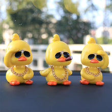 Load image into Gallery viewer, Shaking Head Yellow Duck Car Ornament Cute Moving Head Doll Duck Creative Auto Interior Decoration Car Interior Accessories
