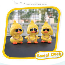 Load image into Gallery viewer, Shaking Head Yellow Duck Car Ornament Cute Moving Head Doll Duck Creative Auto Interior Decoration Car Interior Accessories
