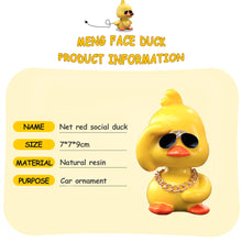 Load image into Gallery viewer, Shaking Head Yellow Duck Car Ornament Cute Moving Head Doll Duck Creative Auto Interior Decoration Car Interior Accessories
