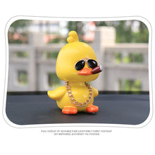 Load image into Gallery viewer, Shaking Head Yellow Duck Car Ornament Cute Moving Head Doll Duck Creative Auto Interior Decoration Car Interior Accessories
