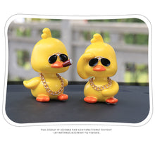Load image into Gallery viewer, Shaking Head Yellow Duck Car Ornament Cute Moving Head Doll Duck Creative Auto Interior Decoration Car Interior Accessories
