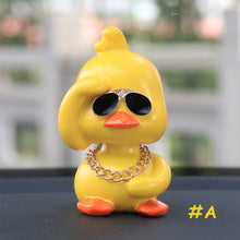 Load image into Gallery viewer, Shaking Head Yellow Duck Car Ornament Cute Moving Head Doll Duck Creative Auto Interior Decoration Car Interior Accessories
