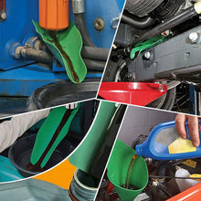 Load image into Gallery viewer, Flexible Car Funnel Oil Guide Plate Flexible Draining Tool Motorcycle Truck Auto Engine Oil Gasoline Filling Tools Accessories

