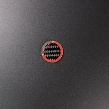 Load image into Gallery viewer, 2Pcs Real Carbon Fiber Car Center Console Multimedia Volume Button Cover Trim Sticker For Mazda 3 Mazda 6 CX-9 CX-5 Interior
