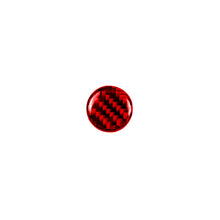 Load image into Gallery viewer, 2Pcs Real Carbon Fiber Car Center Console Multimedia Volume Button Cover Trim Sticker For Mazda 3 Mazda 6 CX-9 CX-5 Interior
