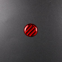 Load image into Gallery viewer, 2Pcs Real Carbon Fiber Car Center Console Multimedia Volume Button Cover Trim Sticker For Mazda 3 Mazda 6 CX-9 CX-5 Interior

