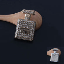 Load image into Gallery viewer, Square Mini Perfume Bottle Car Air Freshener Diamond Perfume Bottle Bling Car Accessories Interior Woman Ornament Aroma Gift
