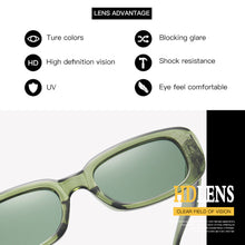 Load image into Gallery viewer, Retro Rectangle Sunglasses Women Oval Driving Shades Male Sun Glasses Vintage Travel Fishing Classic Shades Female Eyewear
