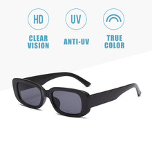 Load image into Gallery viewer, Retro Rectangle Sunglasses Women Oval Driving Shades Male Sun Glasses Vintage Travel Fishing Classic Shades Female Eyewear

