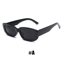 Load image into Gallery viewer, Retro Rectangle Sunglasses Women Oval Driving Shades Male Sun Glasses Vintage Travel Fishing Classic Shades Female Eyewear
