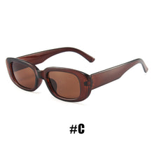 Load image into Gallery viewer, Retro Rectangle Sunglasses Women Oval Driving Shades Male Sun Glasses Vintage Travel Fishing Classic Shades Female Eyewear
