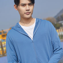 Load image into Gallery viewer, Camping Men Ice Silk Sun Protection Clothing Fishing Hunting Clothes Quick Dry Skin Windbreaker With Pocket Outdoor Sun-Protective Clothes
