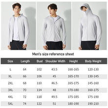Load image into Gallery viewer, Camping Men Ice Silk Sun Protection Clothing Fishing Hunting Clothes Quick Dry Skin Windbreaker With Pocket Outdoor Sun-Protective Clothes
