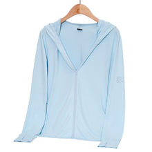 Load image into Gallery viewer, Camping Women Ice Silk Sun Protection Clothing Fishing Hunting Clothes Quick Dry Skin Windbreaker With Pocket Outdoor Sun-Protective Clothes
