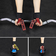 Load image into Gallery viewer, Weightlifting Gym Anti-Slip Sport Safety Wrist Straps Weight Lifting Wrist Support Cross fit Hand Grips Fitness Bodybuilding
