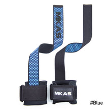 Load image into Gallery viewer, Weightlifting Gym Anti-Slip Sport Safety Wrist Straps Weight Lifting Wrist Support Cross fit Hand Grips Fitness Bodybuilding

