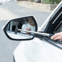 Load image into Gallery viewer, Retractable Car Rearview Mirror Wiper Portable Rainy Cleaning Supplies Rearview Mirror Water Remover Glass Rain Cleaning Tool
