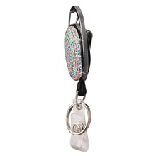 Load image into Gallery viewer, Rhinestone Anti-Lost Retractable Keychain Decoration Diamond-studded Telescopic Car Key Buckle for Women

