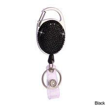 Load image into Gallery viewer, Rhinestone Anti-Lost Retractable Keychain Decoration Diamond-studded Telescopic Car Key Buckle for Women
