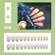 Load image into Gallery viewer, 24pcs/set Multicolor Nail Patches Small Fresh Nail Pieces Detachable Fake Nails Nail Art Accessories
