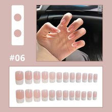 Load image into Gallery viewer, 24pcs/set Multicolor Nail Patches Fake Nail Pieces Removable Fake Nails Extension Nail Art Accessories
