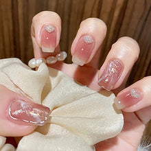 Load image into Gallery viewer, 24pcs/set Multicolor Nail Patches Fake Nail Pieces Removable Fake Nails Extensions Nail Art Accessories
