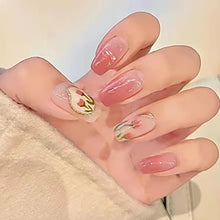 Load image into Gallery viewer, 24pcs/set Multicolor Small Fresh Nail Patches Fake Nail Pieces Detachable Fake Nails Nail Art Accessories
