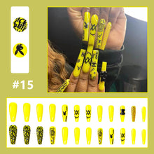 Load image into Gallery viewer, 24pcs/set Multicolor Small Fresh Nail Patches Fake Nail Pieces Detachable Fake Nails Nail Art Accessories
