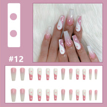 Load image into Gallery viewer, 24pcs/set Multicolor Personalized Nail Patches Nail Pieces Removable Fake Nails Extensions Nail Art Accessories
