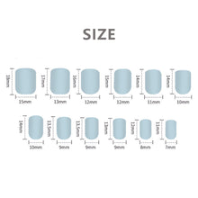 Load image into Gallery viewer, 24pcs/set Multicolor Nail Patches Personalized Nail Pieces Removable Fake Nails Extensions Nail Art Accessories
