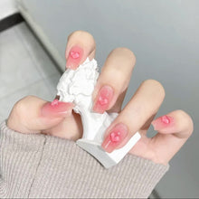Load image into Gallery viewer, Transparent Flat Heart Nail Art Jewelry Jelly Resin Stereoscopic Nail Accessories Manicure Art Ornaments
