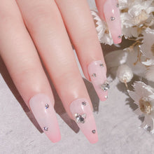 Load image into Gallery viewer, 10pcs/set Nail Art Accessories Crystal Butterfly Aurora Transparent Symphony Nail Art Decoration Manicure Jewelry
